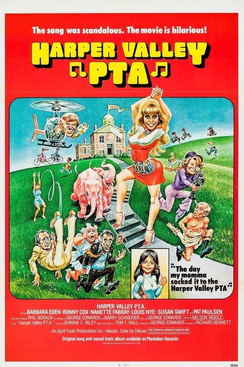 Harper Valley P.T.A. 1978 official movie poster