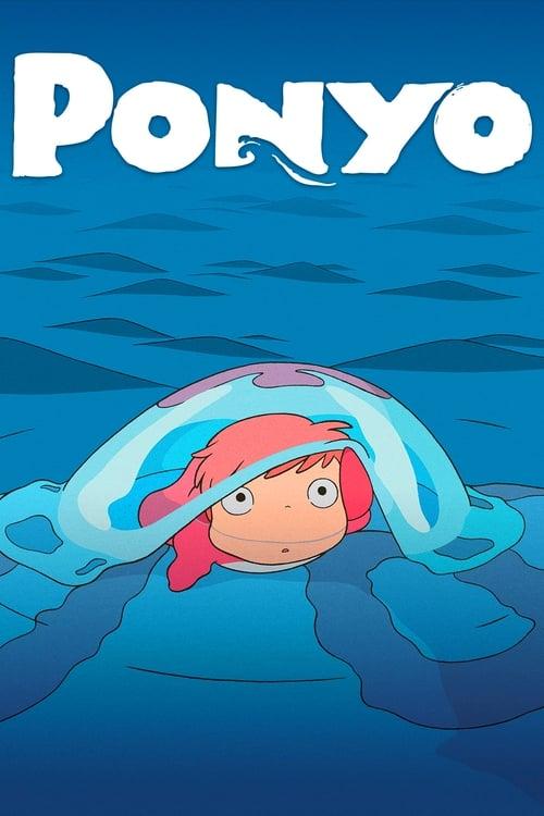 Ponyo 2008 official movie poster