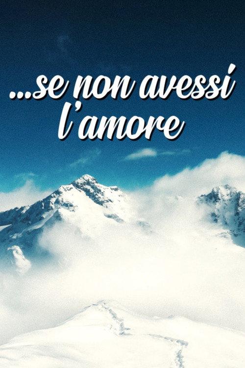 Se non avessi l'amore 1991 official movie poster