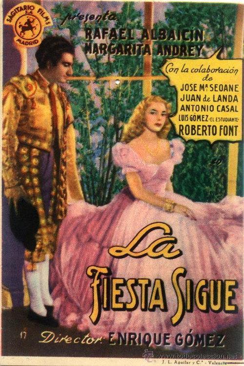 La fiesta sigue 1948 official movie poster