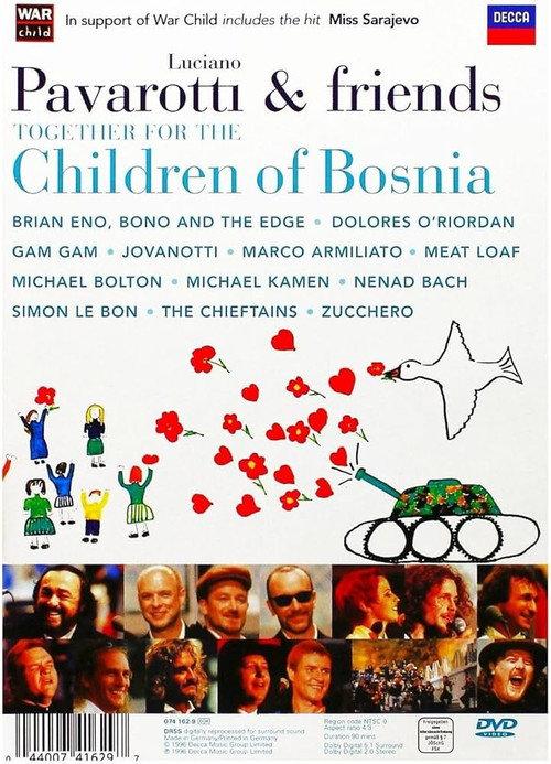 Pavarotti & Friends 3 - Together for the Children of Bosnia 1995 official movie poster