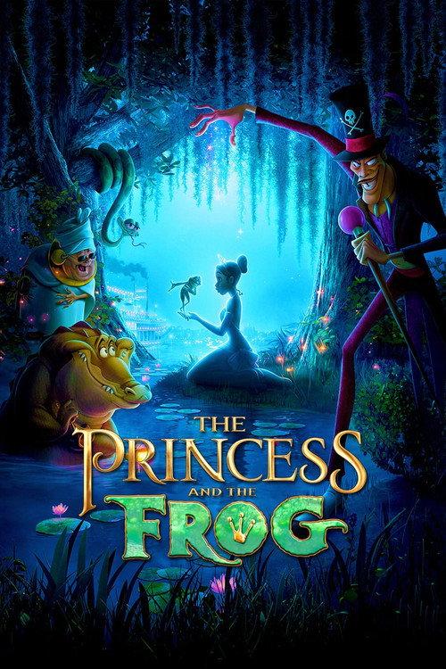 The Princess and the Frog 2009 official movie poster