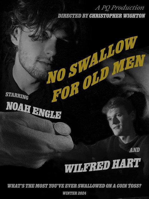 No Swallow for Old Men 2024 official movie poster