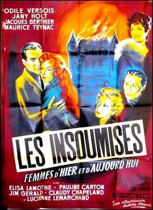 Les insoumises 1956 official movie poster