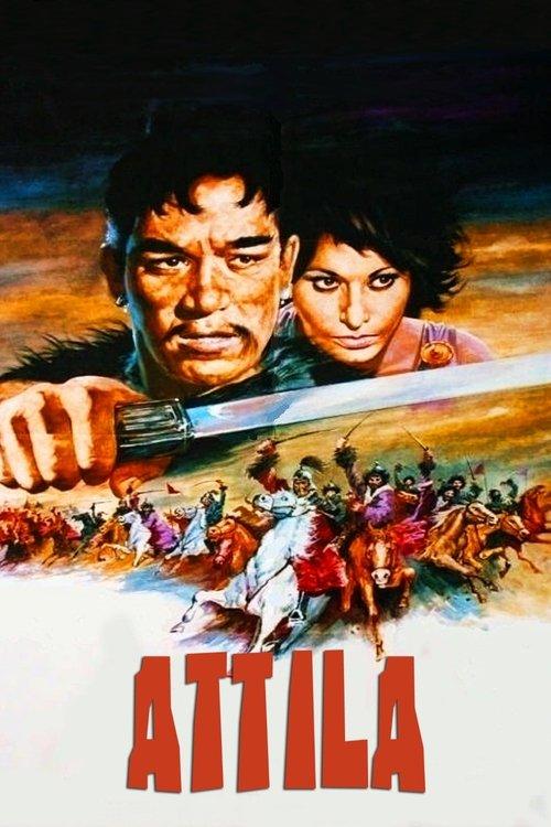 Attila 1954 official movie poster