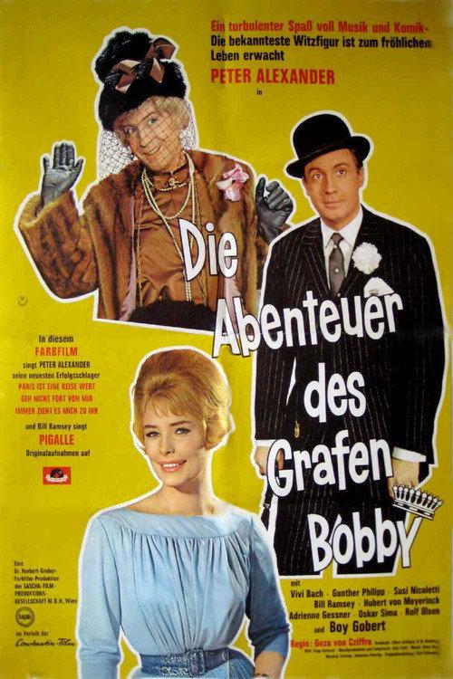 Die Abenteuer des Grafen Bobby 1961 official movie poster
