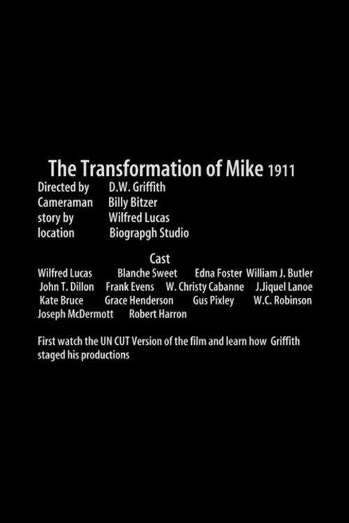 The Transformation of Mike 1912 official movie poster