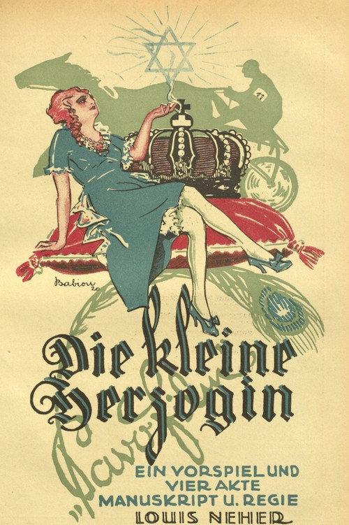 Die kleine Herzogin 1920 official movie poster