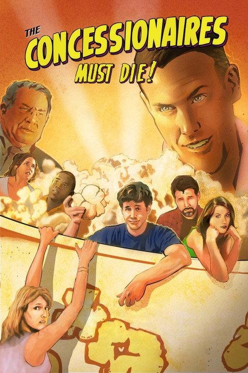 The Concessionaires Must Die! 2018 official movie poster