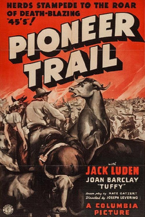 Pioneer Trail 1938 official movie poster