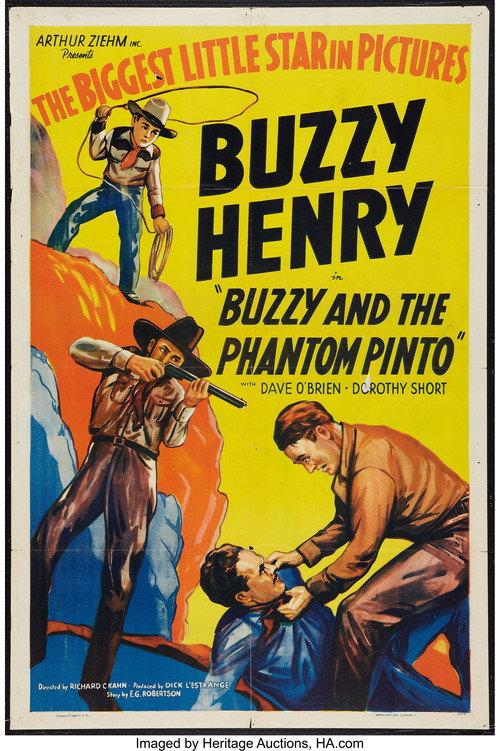 Buzzy and the Phantom Pinto 1941 official movie poster