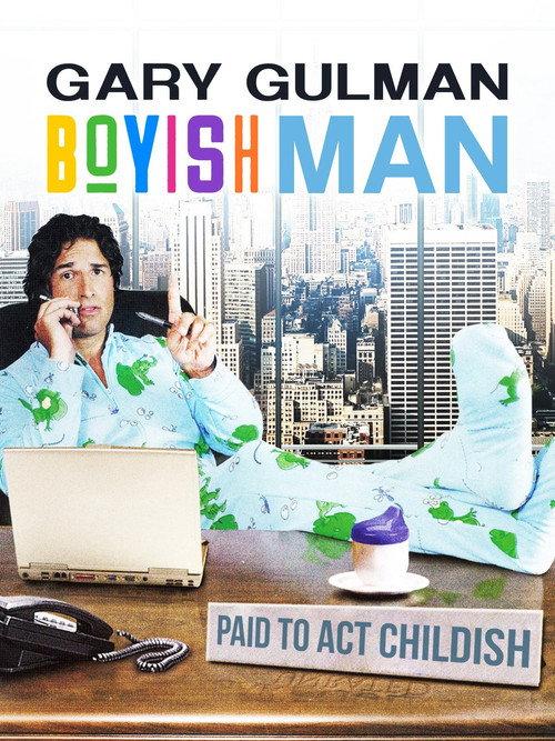 Gary Gulman: Boyish Man 2005 official movie poster
