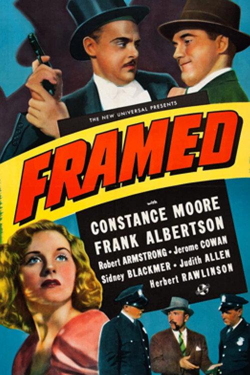 Framed 1940 official movie poster