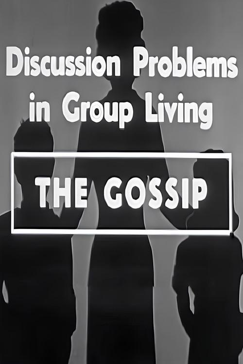 The Gossip 1955 official movie poster