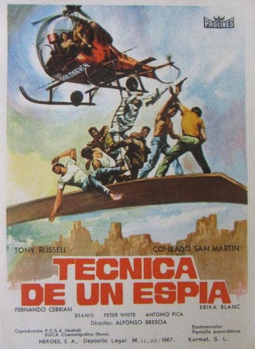 Target Goldseven 1966 official movie poster