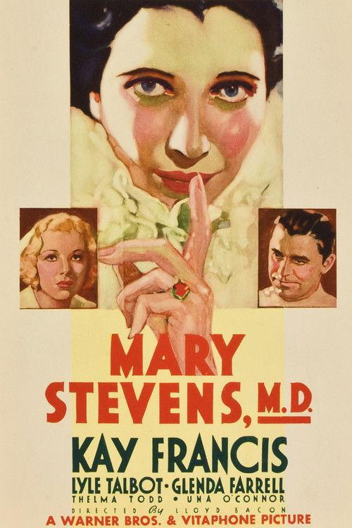 Mary Stevens, M.D. 1933 official movie poster