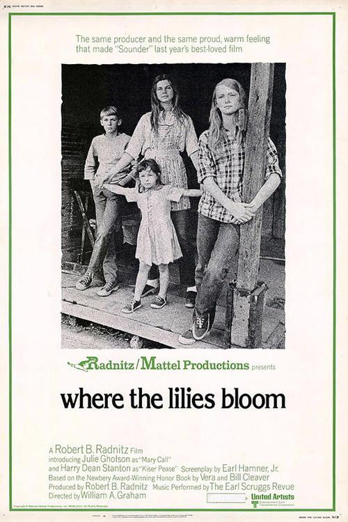Where the Lilies Bloom 1974 official movie poster