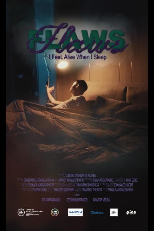 FLAWS : i FeeL Alive When i Sleep 2026 official movie poster