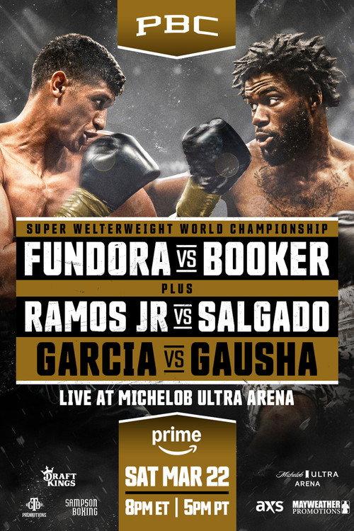 Sebastian Fundora vs. Chordale Booker 2025 official movie poster