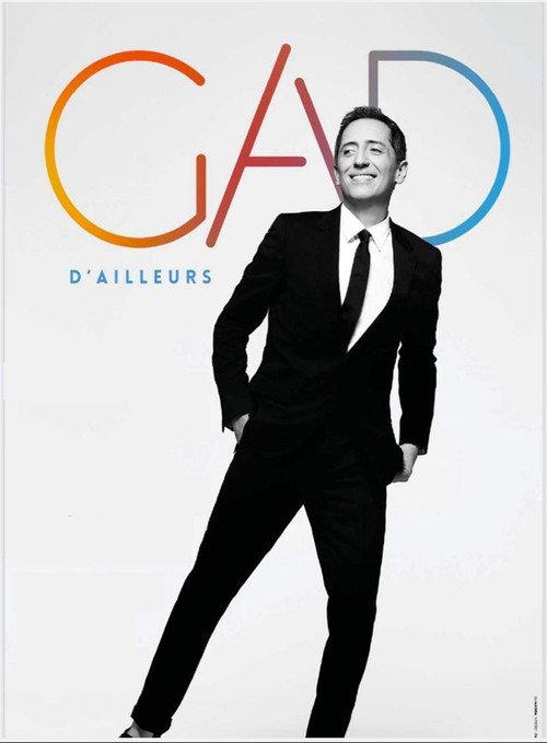 Gad Elmaleh : D'ailleurs 2023 official movie poster