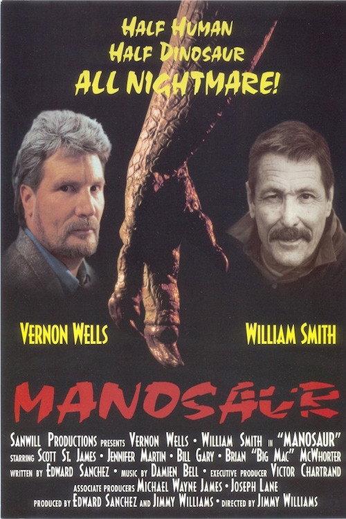 Manosaurus 1994 official movie poster