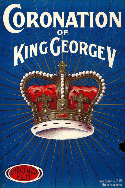 The Coronation of King George V 1911 official movie poster