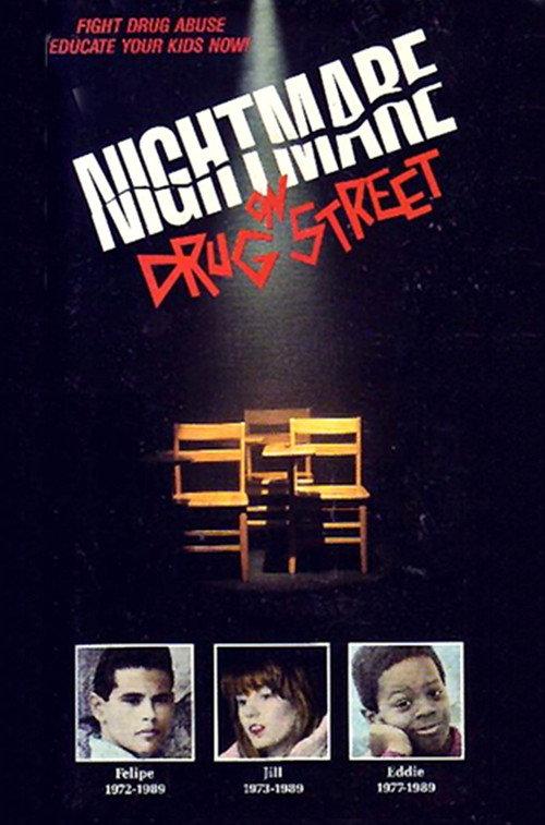 A Nightmare on Drug Street 1989 official movie poster