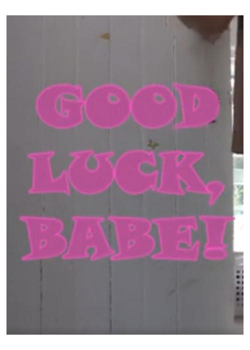 Good Luck, Babe! 2024 official movie poster
