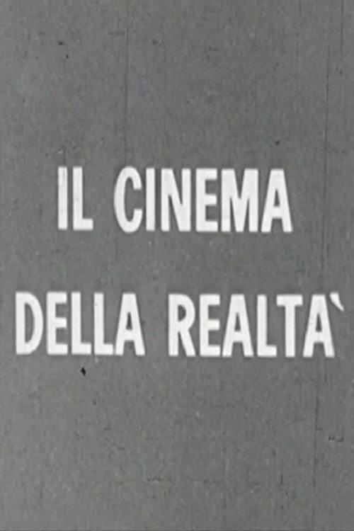 Cinema della realtà 1969 official movie poster