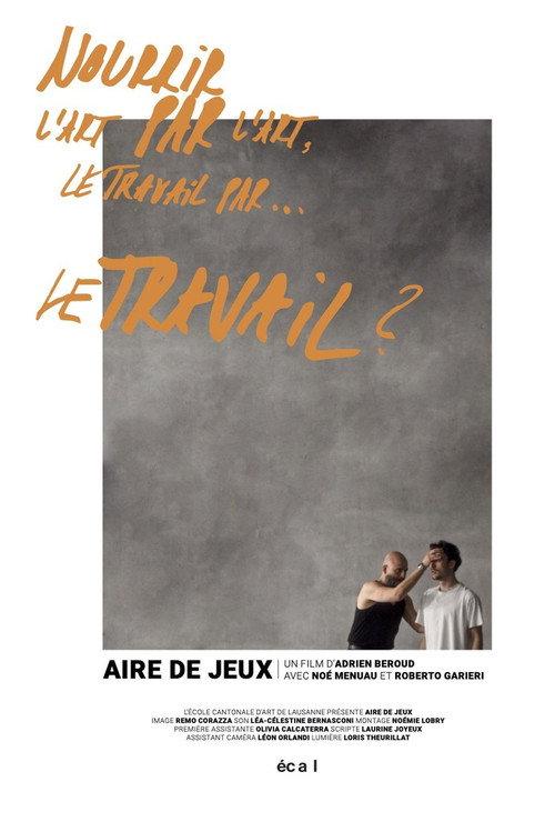 Aire de jeux 2023 official movie poster