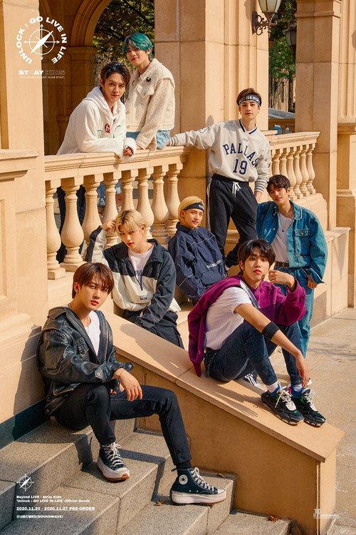 Stray Kids 'Unlock : GO LIVE IN LIFE' 2020 official movie poster