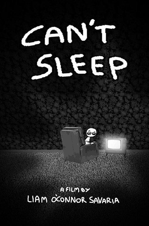 Can't Sleep 2024 official movie poster