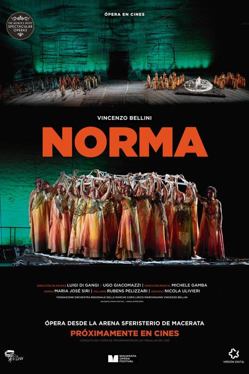 Norma (Sferisterio Opera Festival) official movie poster