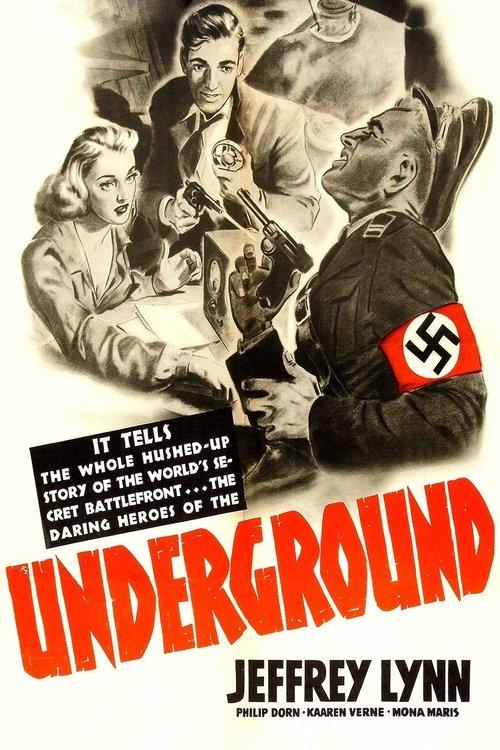 Underground 1941 official movie poster