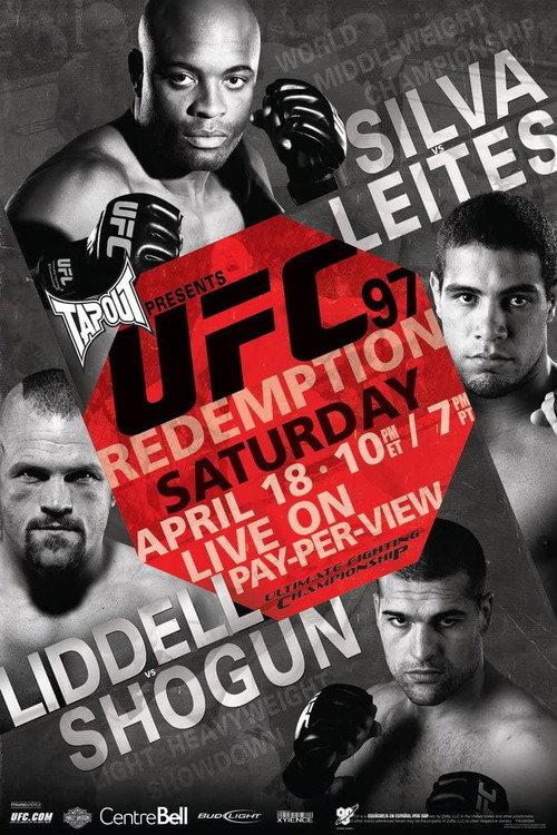 UFC 97: Redemption 2009 official movie poster