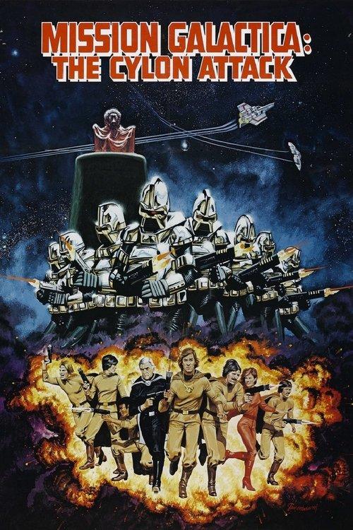 Mission Galactica: The Cylon Attack 1979 official movie poster