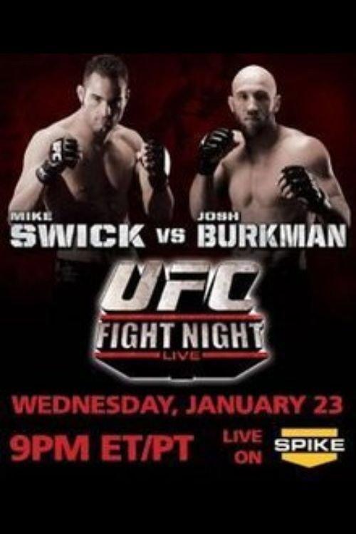 UFC Fight Night 12: Swick vs. Burkman 2008 official movie poster