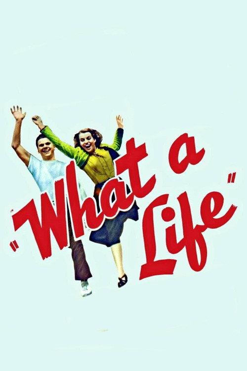 What a Life 1939 official movie poster