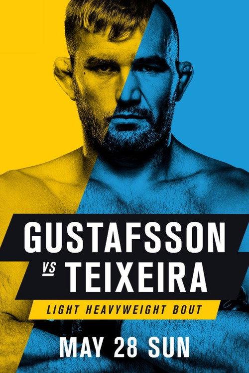UFC Fight Night 109: Gustafsson vs. Teixeira 2017 official movie poster