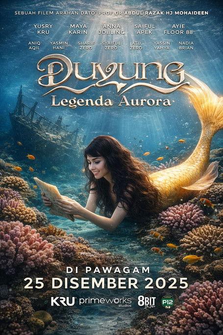 Duyung: Legenda Aurora 2025 official movie poster