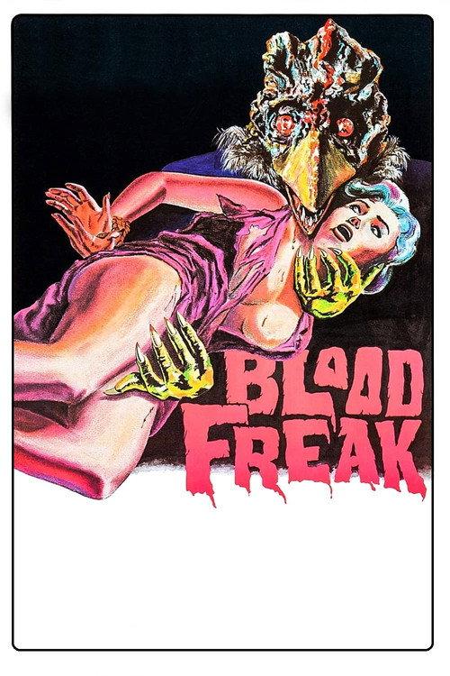 Blood Freak 1972 official movie poster