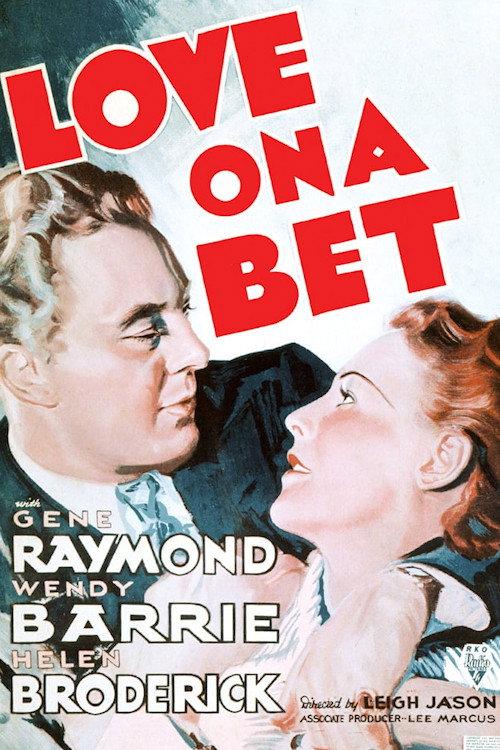 Love on a Bet 1936 official movie poster