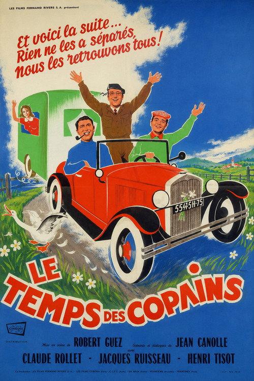 Le temps des copains 1963 official movie poster