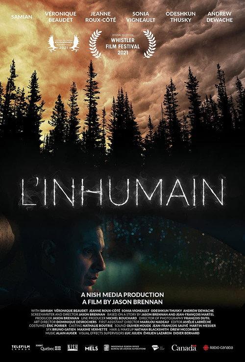 L'Inhumain 2021 official movie poster