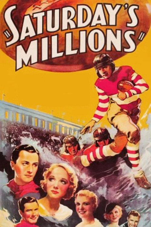 Saturday's Millions 1933 official movie poster