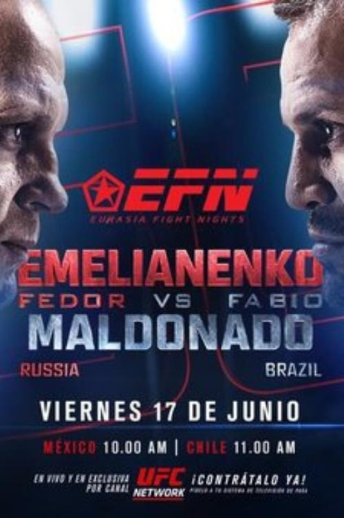EFN 50: Emelianenko vs. Maldonado 2016 official movie poster