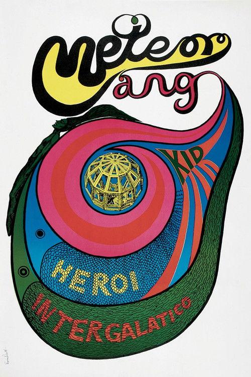 Meteorango Kid, Intergalactic Hero 1969 official movie poster