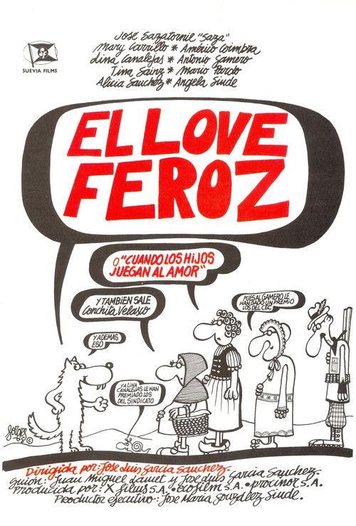 Fierce Love, or When Children Play at Love 1975 official movie poster