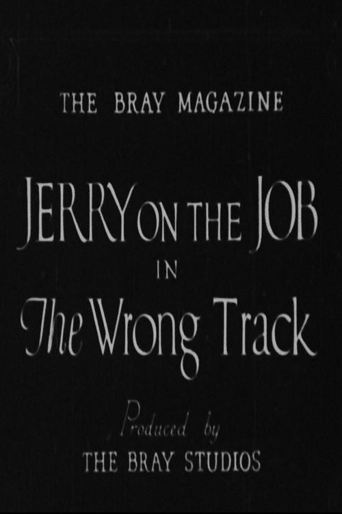 The Wrong Track 1920 official movie poster