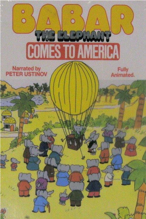 Babar Comes to America 1971 official movie poster